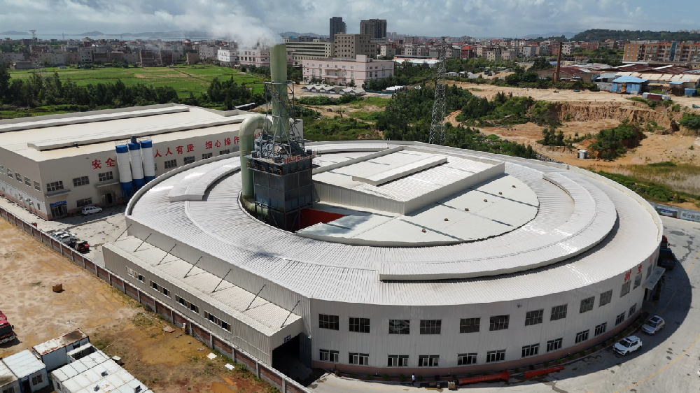 福建泉州10.8m移动式隧道窑