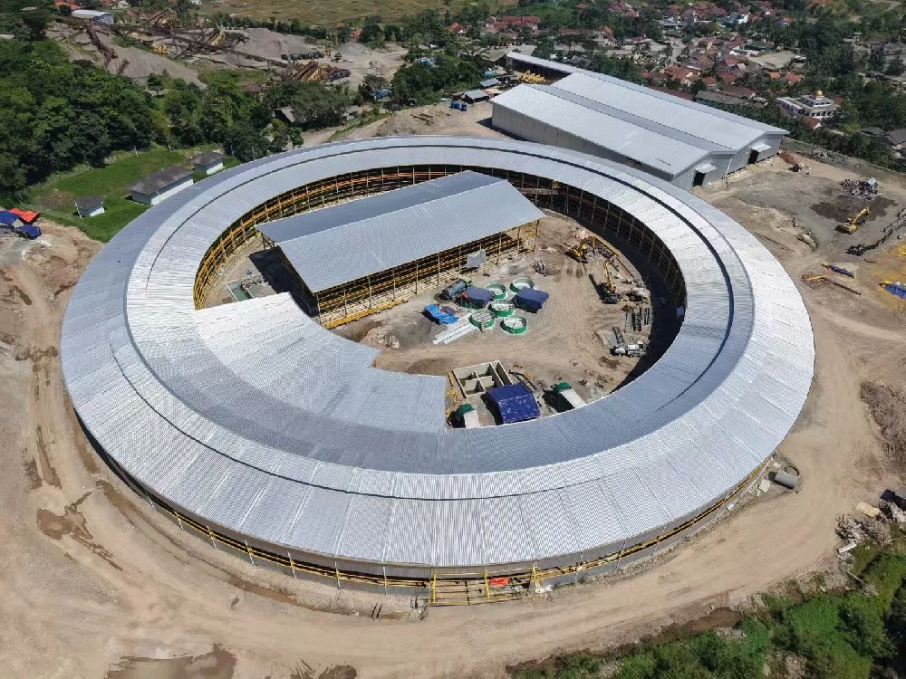 最新现场！亚新窑炉国外项目航拍画面，首次全景曝光