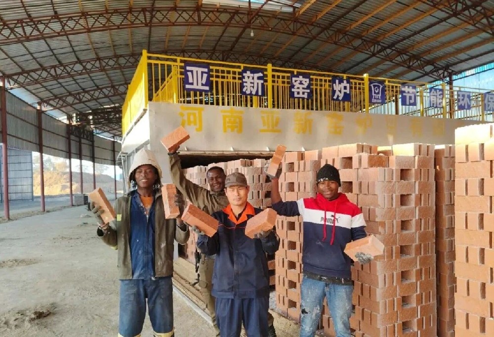 万里工程圆满交付｜亚新移动式隧道窑项目落地津巴布韦